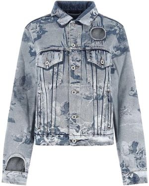 Off-White c/o Virgil Abloh Off Giacca - Blue