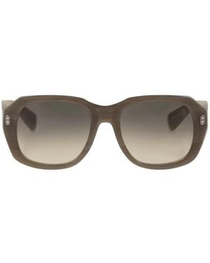 Brunello Cucinelli Acetate Sunglasses With Gradient Lenses - Grey