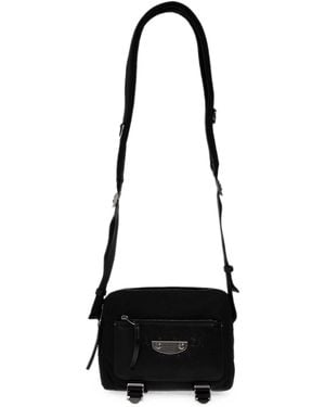 Balenciaga Sleek Crossbody Mini Handbag - White
