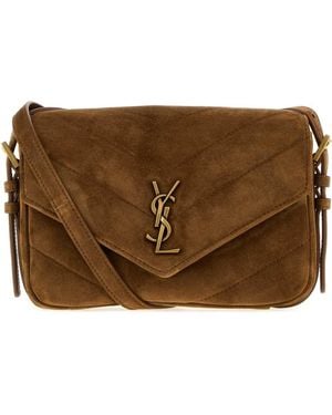 Saint Laurent Ysl Bo Loulou L.Str - Brown
