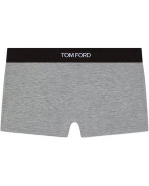 Tom Ford Boxers With Logo - Grey