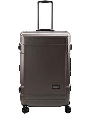 Eastpak Hard-Shell Polycarbonate Suitcase With Multidirectional Wheels - Black