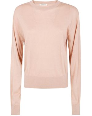 By Malene Birger "Mantea" Roundneck Jumper - Pink