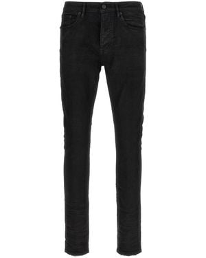 Purple 'P001 Resin 3/D' Jeans - Black