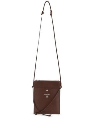 Celine Sharp Pouch - Brown