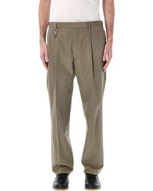 Prada Popeline Chino Trousers - Natural