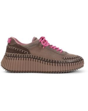 Chloé Darkness Nama Sneakers - Brown