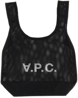 A.P.C. Rebound Shopping Bag - Black