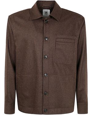 PT01 Jacket Relaxed Fit - Brown