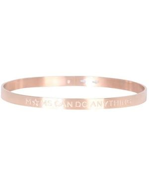 LABEL K Rigid Bracelet - White