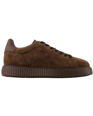 Hogan H-Stripes - Brown