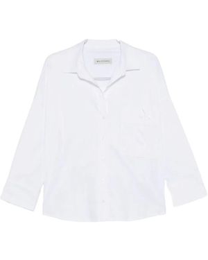 White Sand Cotton Shirt - White