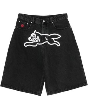 BBCICECREAM Denim Cargo Shorts - Black