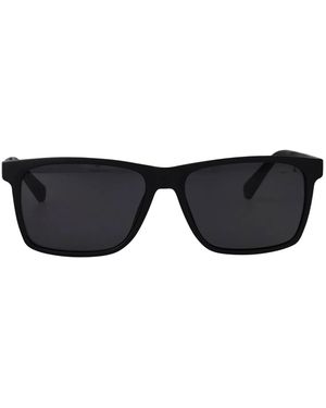 Calvin Klein Matte Injected Sunglasses - Black