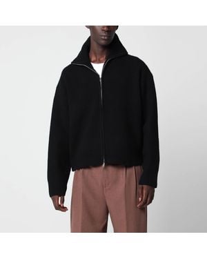 Studio Nicholson Sandos Zip-Up Cardigan - Black