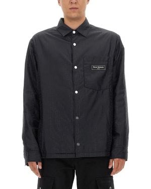 Balmain Jacket With Logo - Black