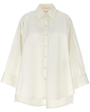 Jil Sander Cut-Out Armhole Shirt - White