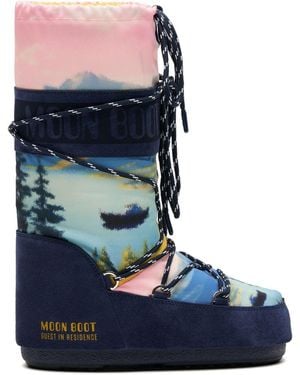 MOON BOOT X GIR Moon Boot X Guest - Blue