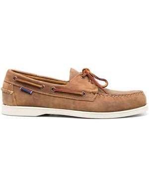 Sebago Docksides Portland Crazy Horse - Brown