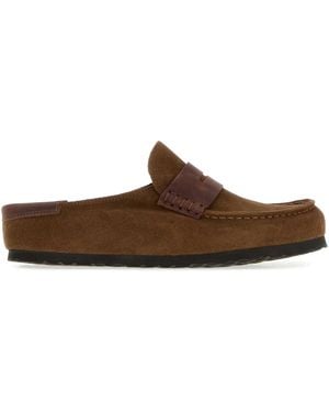 Birkenstock Naples Wrapped Dark Tea - Brown