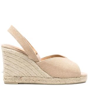 Castañer Brisa Wedge Espadrilles - Natural