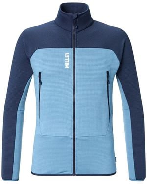 Millet Fusion Grid Jkt - Blue
