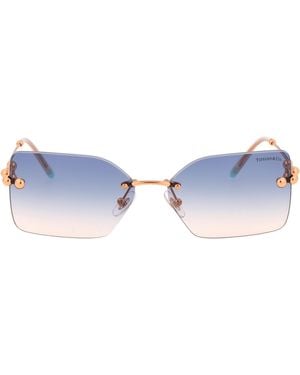 Tiffany & Co. Tiffany & Co Metal Sunglasses - Blue