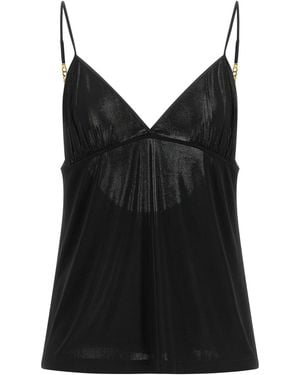 Saint Laurent 'Cassandre' Chain Top - Black