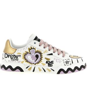 Dolce & Gabbana Dolce & Gabbana 'Portofino' Sneakers - White