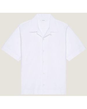Givenchy Cotton Hawaiian Collar Shirt - White