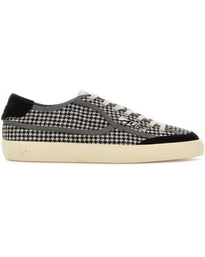 Autry Windscape Low Xb01 Pied De Poul Fabric/Suede B - Brown