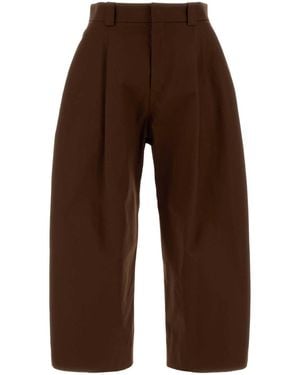 Balenciaga Barrel Pants - Brown