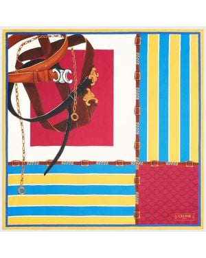 Celine Silk 90X90 Square - Multicolor