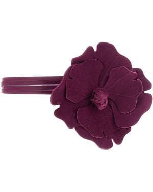 Pinko 'Flower' Belt - Purple