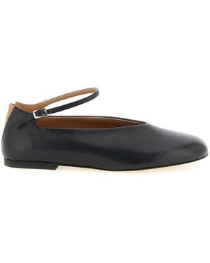 Jil Sander 'Elyss' Ballet Flats - Black