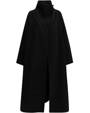 Almada Label "Kaity" Long Coat - Black