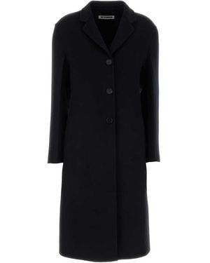 Jil Sander Coat 81 Db - Black