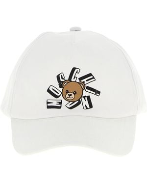 Moschino Cotton Cap - White
