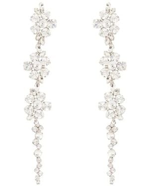 Simone Rocha Floral Earrings - White
