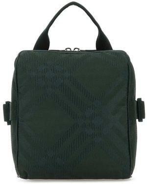 Burberry Bottle Fabric Crossbody Bag - Green