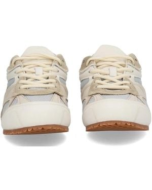 Axel Arigato Leather Suede Trainers - Natural