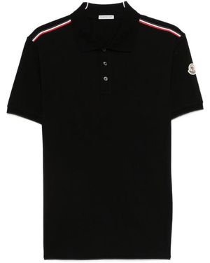 Moncler Ss Polo - Black