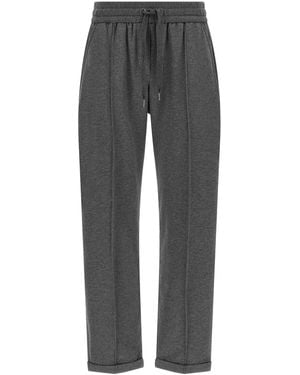 Brunello Cucinelli 'Track' Sweatpants - Gray