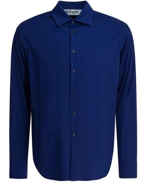 Altum Cotton Blend Shirt - Blue