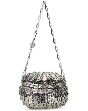 Rabanne Brass Handbag - White