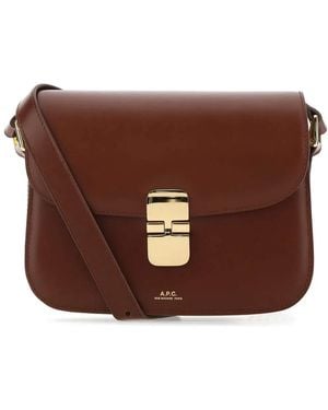 A.P.C. Sac Grace Small - Brown