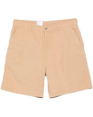 Carhartt "Walter Leon" Single Knee Shorts - Natural