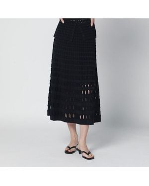 Jonathan Simkhai Drue Midi Skirt - Black