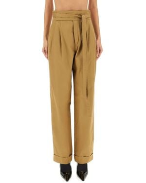Saint Laurent Pants "Gurhka Serge" - Natural