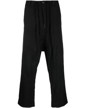 Uma Wang Pooja Wool Trousers - Black